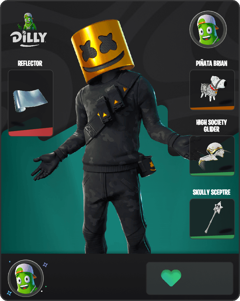 Marshmello Fortnite combo
