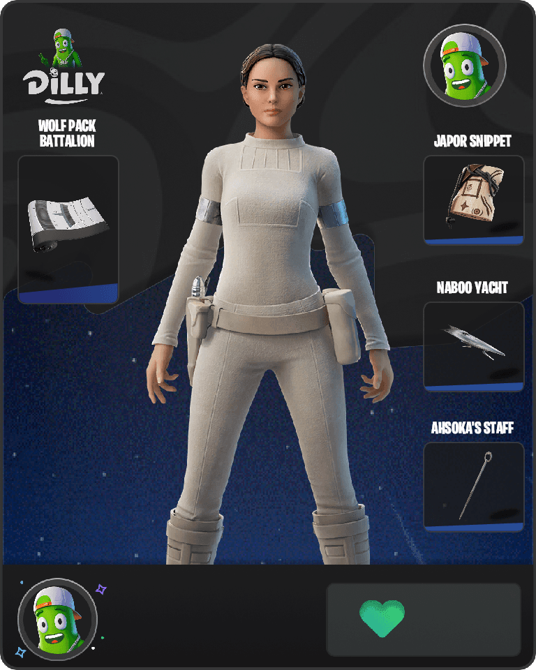 Padmé Amidala Fortnite combo