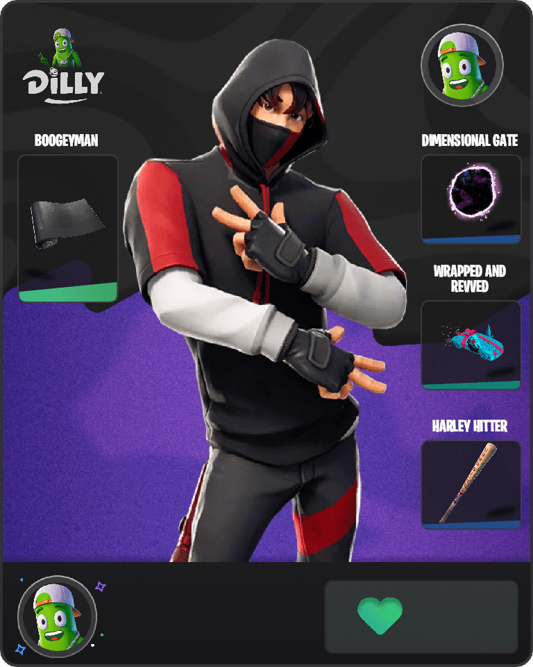 IKONIK Fortnite combo