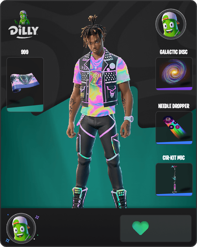 Juice WRLD Fortnite combo