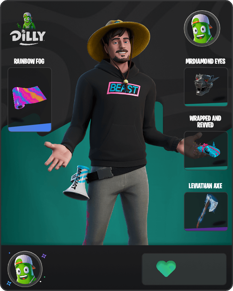 MrBeast Fortnite combo