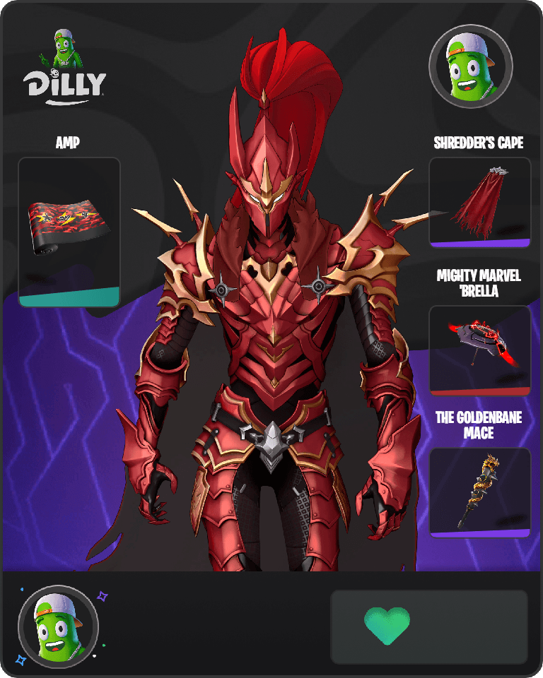 Blood-Red Commander Igris Fortnite combo