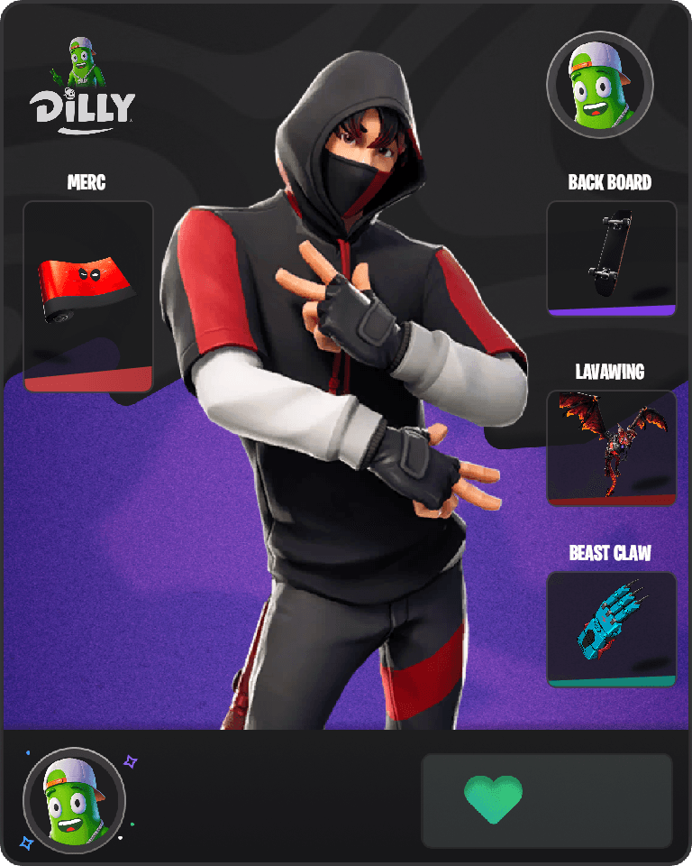 IKONIK Fortnite combo
