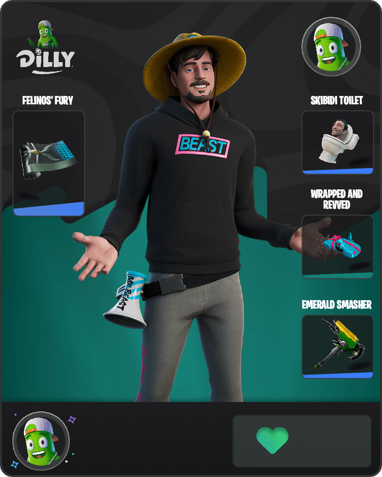 MrBeast Fortnite combo