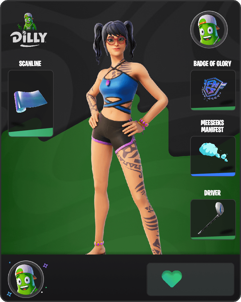 Scuba Crystal Fortnite combo