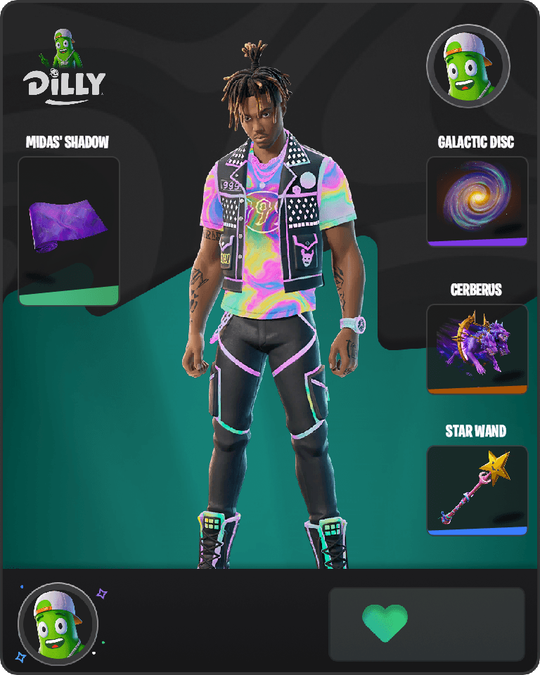 Juice WRLD Fortnite combo