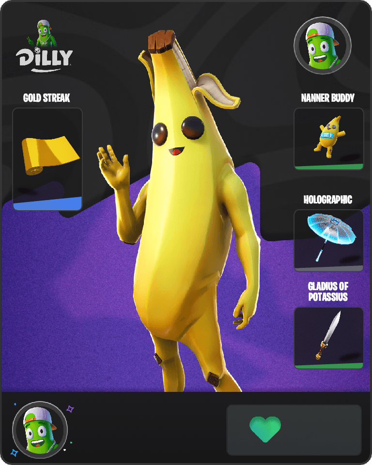Peely Fortnite combo