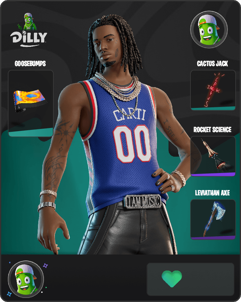 Playboi Carti Fortnite combo