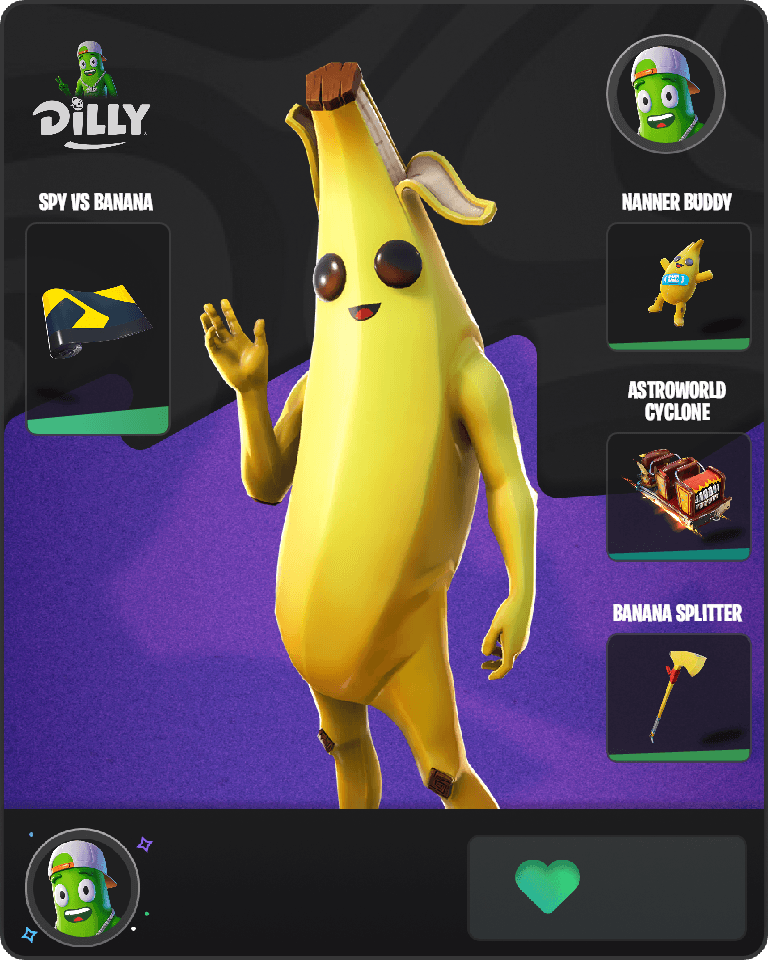 Peely Fortnite combo