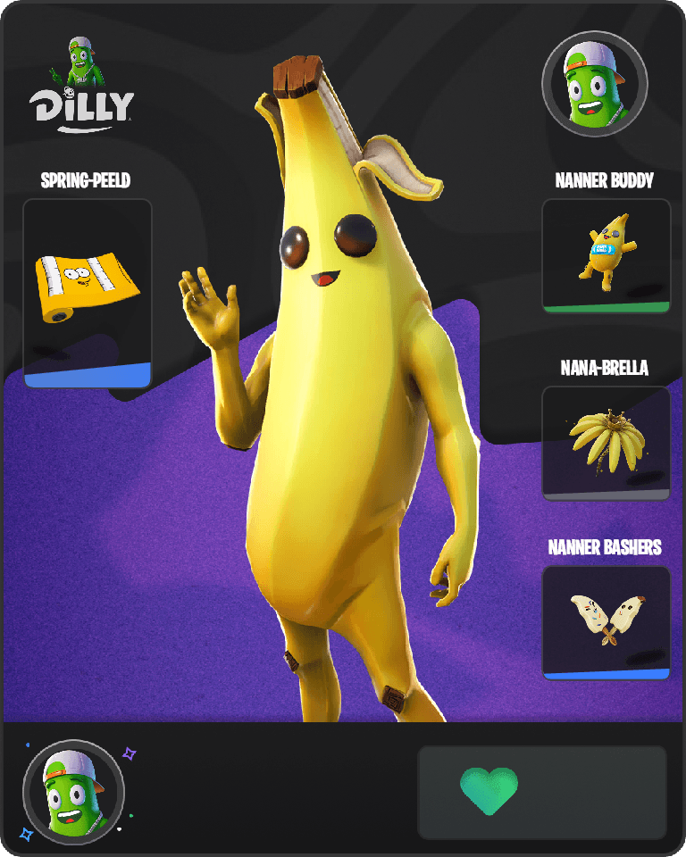 Peely Fortnite combo