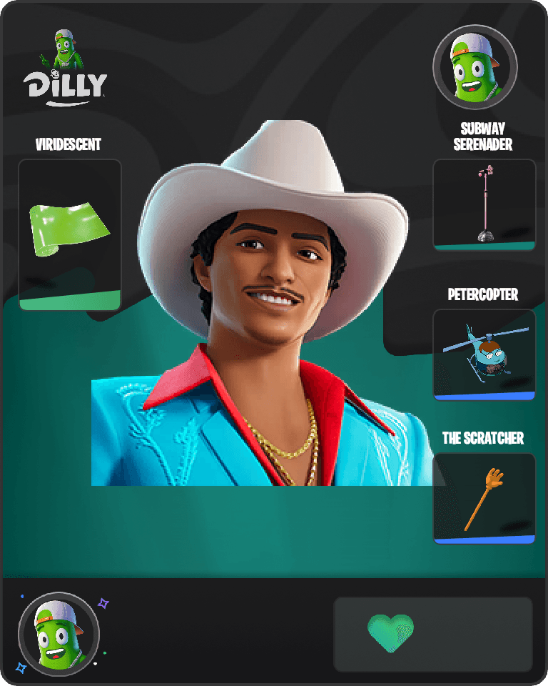 Die With A Smile Bruno Fortnite combo