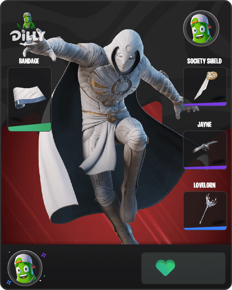 Moon Knight Fortnite combo