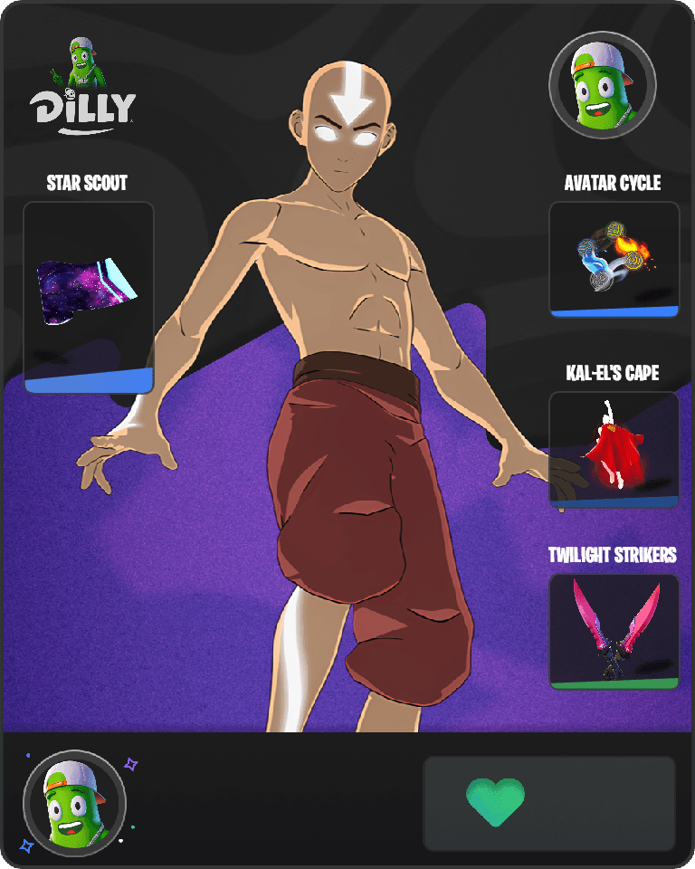 Avatar State Aang Fortnite combo