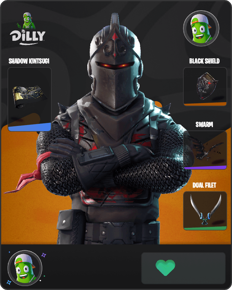 Black Knight Fortnite combo