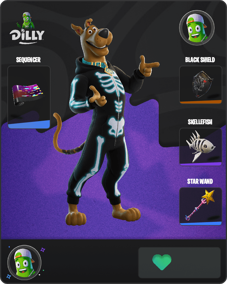 Scooby-Doo Fortnite combo