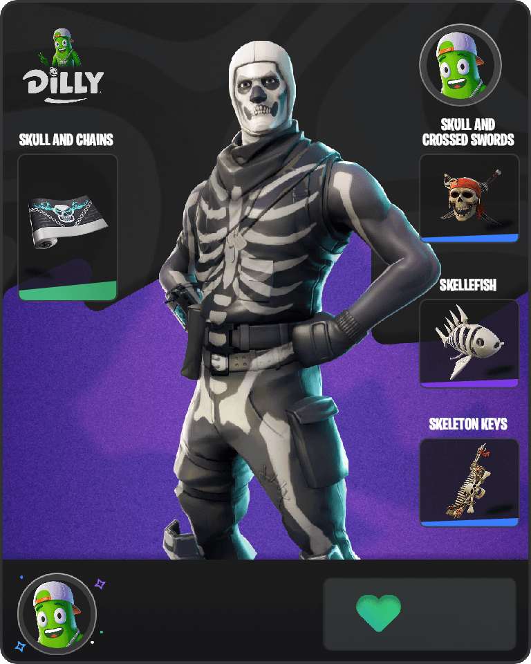 Skull Trooper Fortnite combo