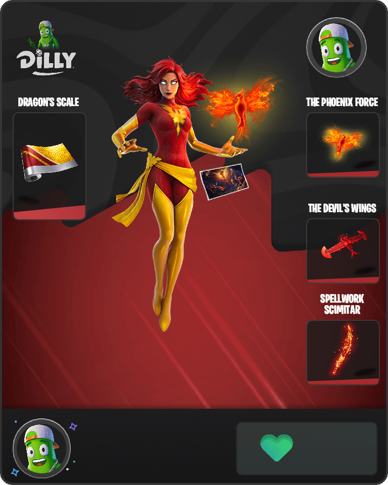 Dark Phoenix Fortnite combo