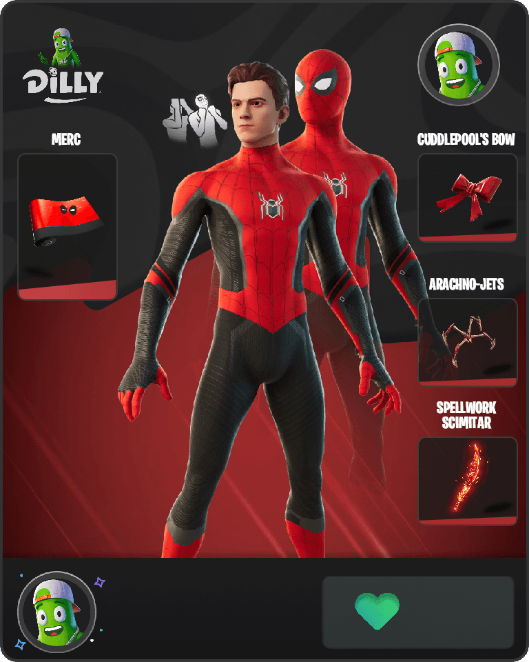 Spider-Man (No Way Home) Fortnite combo