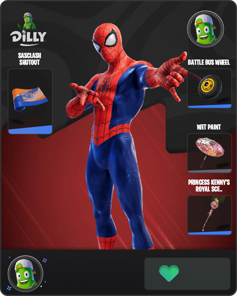 Spider-Man Fortnite combo