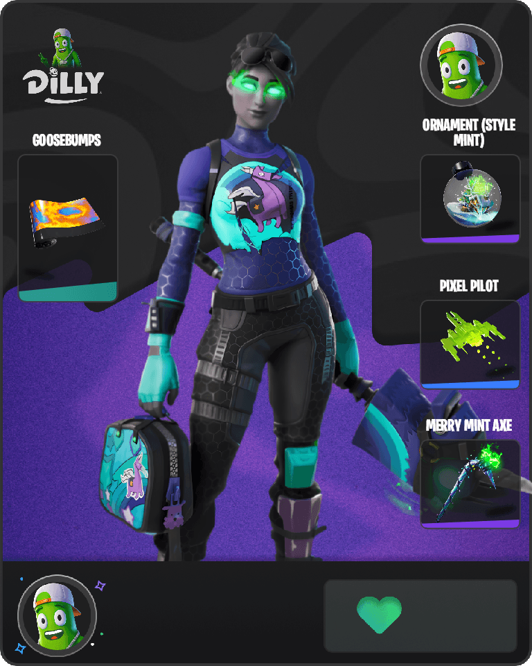 Minty Bomber Fortnite combo