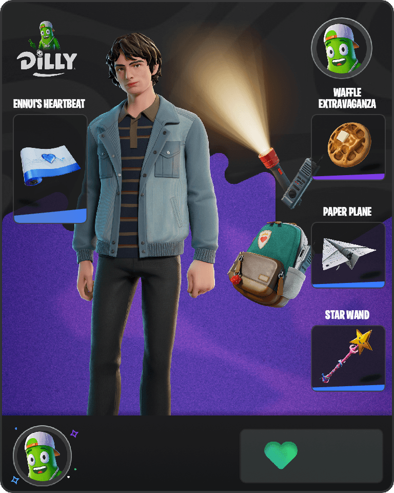Mike Wheeler Fortnite combo