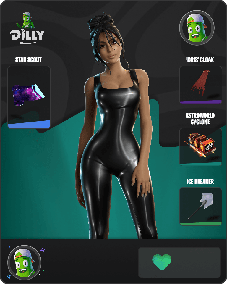Iconic Kim Kardashian Fortnite combo