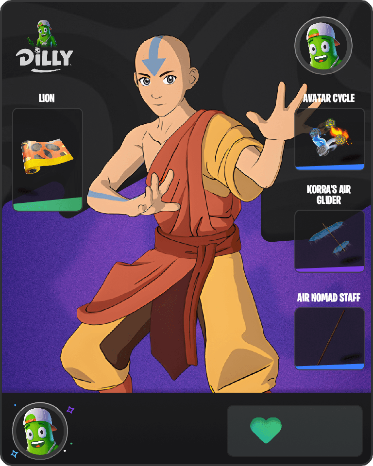 Aang Fortnite combo