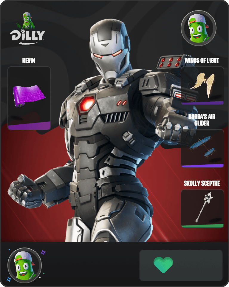 War Machine Fortnite combo