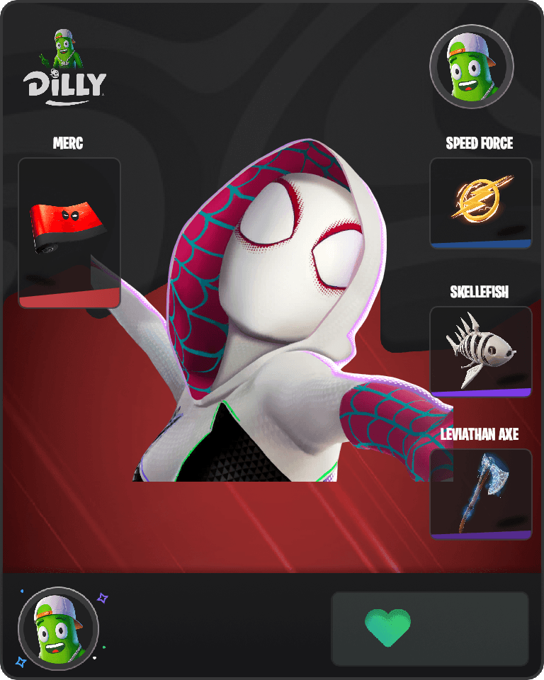 Spider-Gwen Fortnite combo