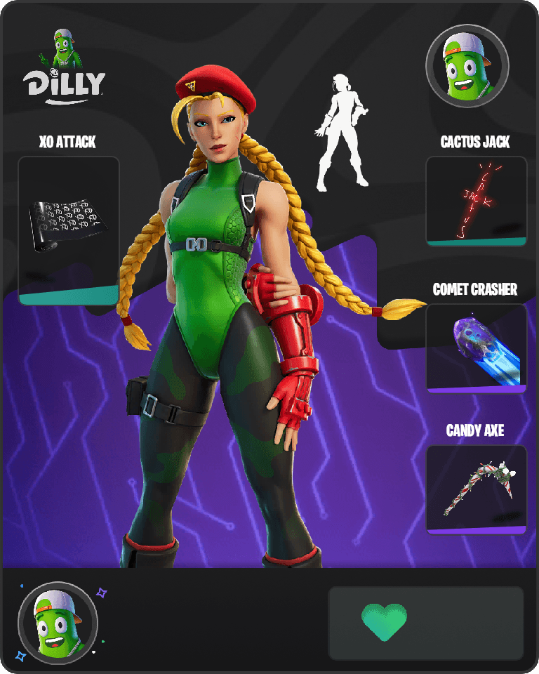 Cammy Fortnite combo