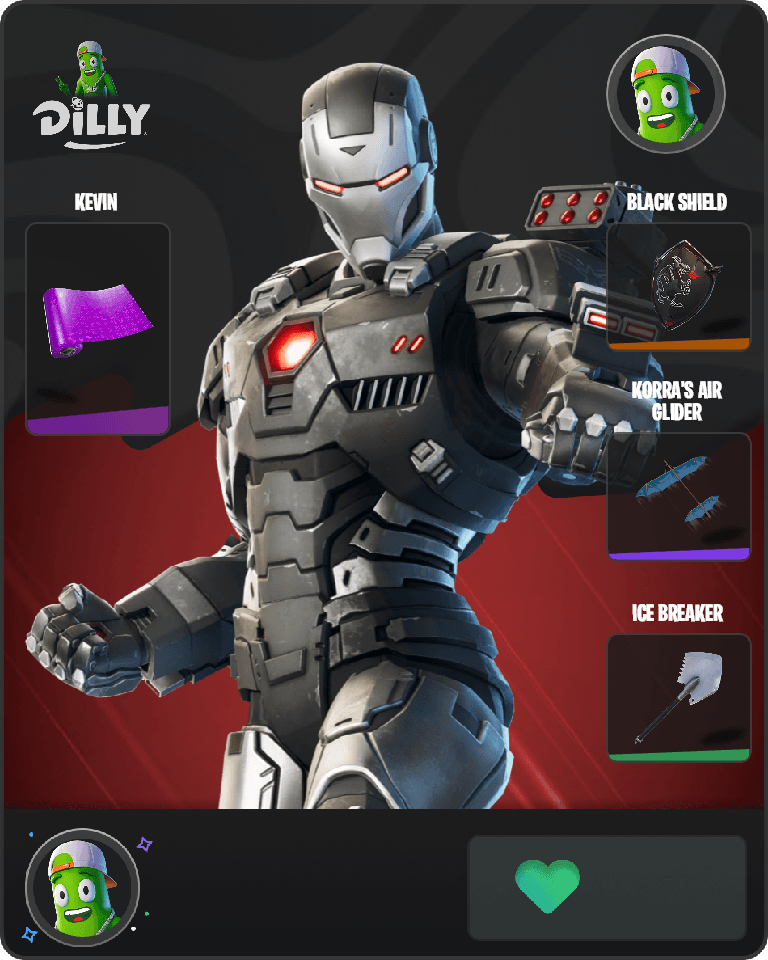 War Machine Fortnite combo