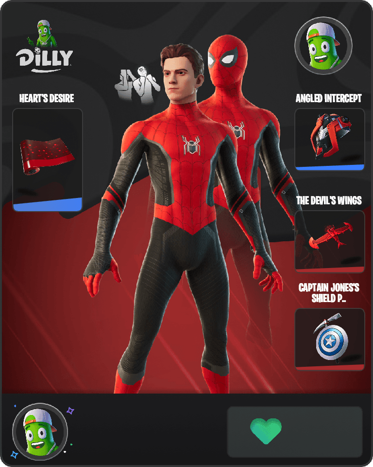 Spider-Man (No Way Home) Fortnite combo