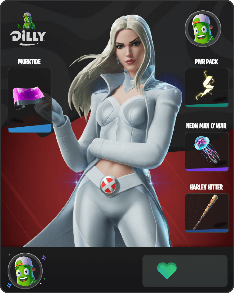 Emma Frost Fortnite combo