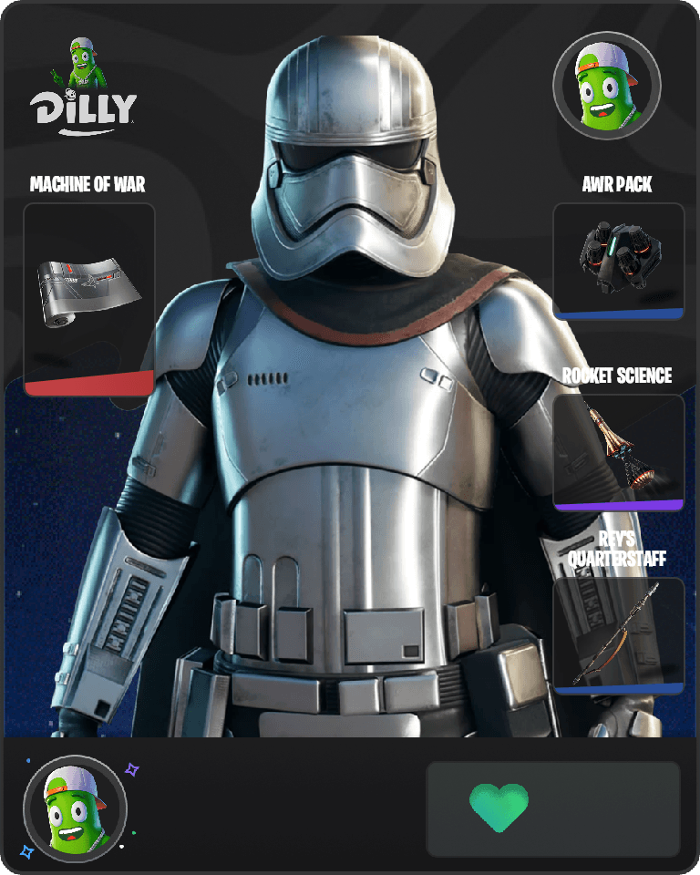 Captain Phasma Fortnite combo