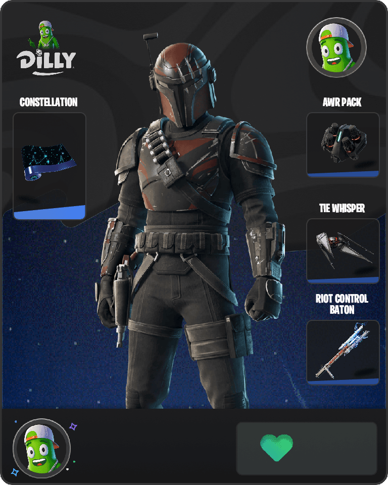 Mandalorian Warrior Fortnite combo