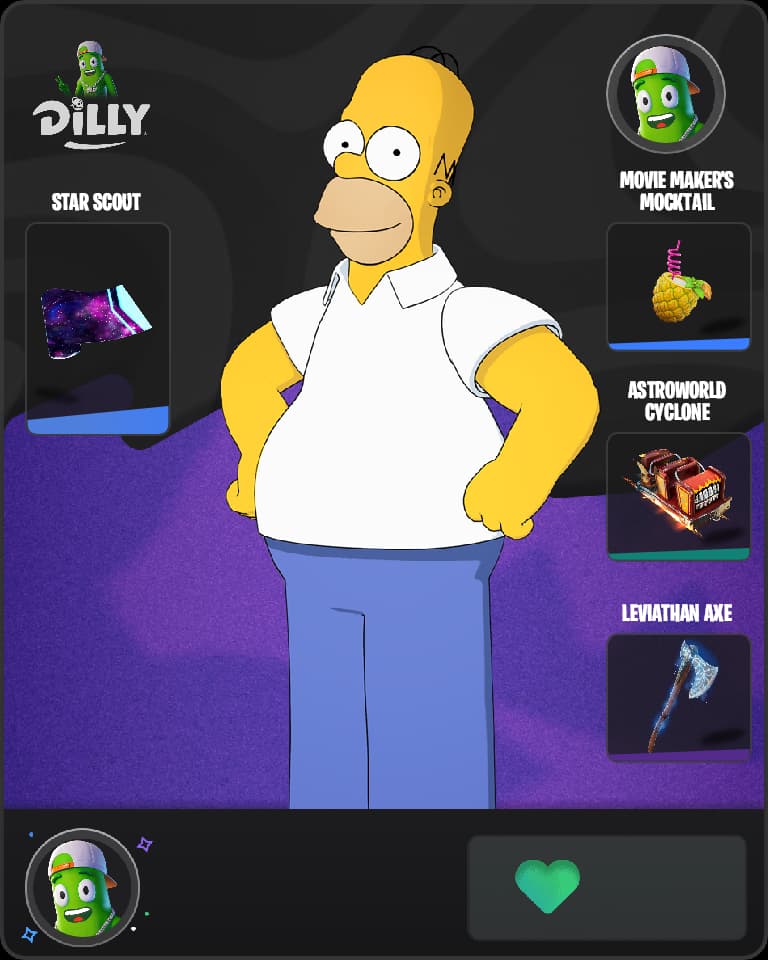 Homer Simpson combo by DillyFan191347