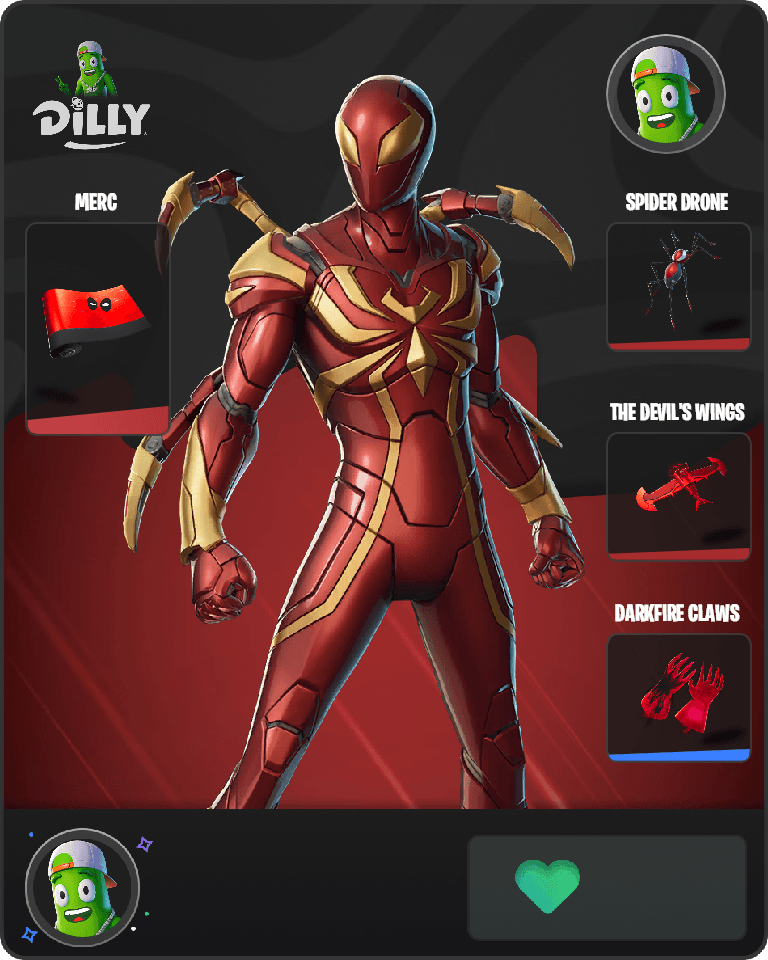 Iron Spider Fortnite combo