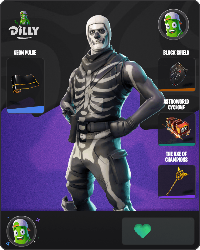 Skull Trooper Fortnite combo