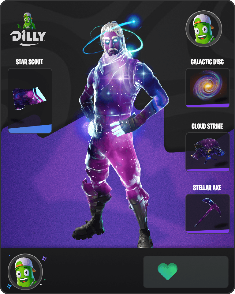 Galaxy Fortnite combo