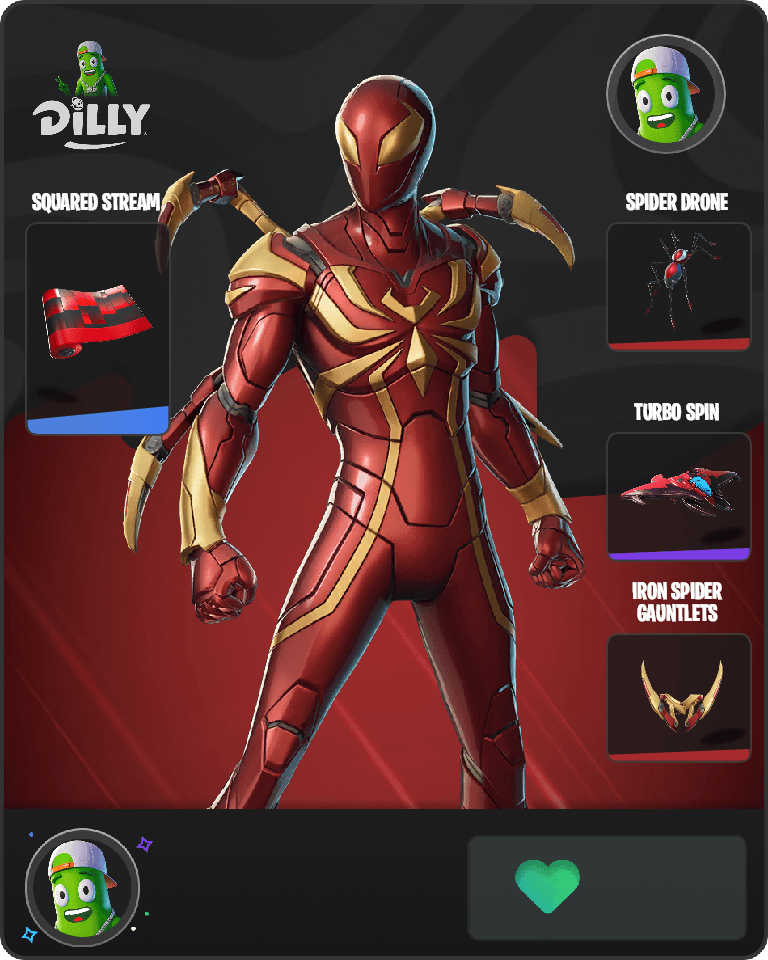 Iron Spider Fortnite combo