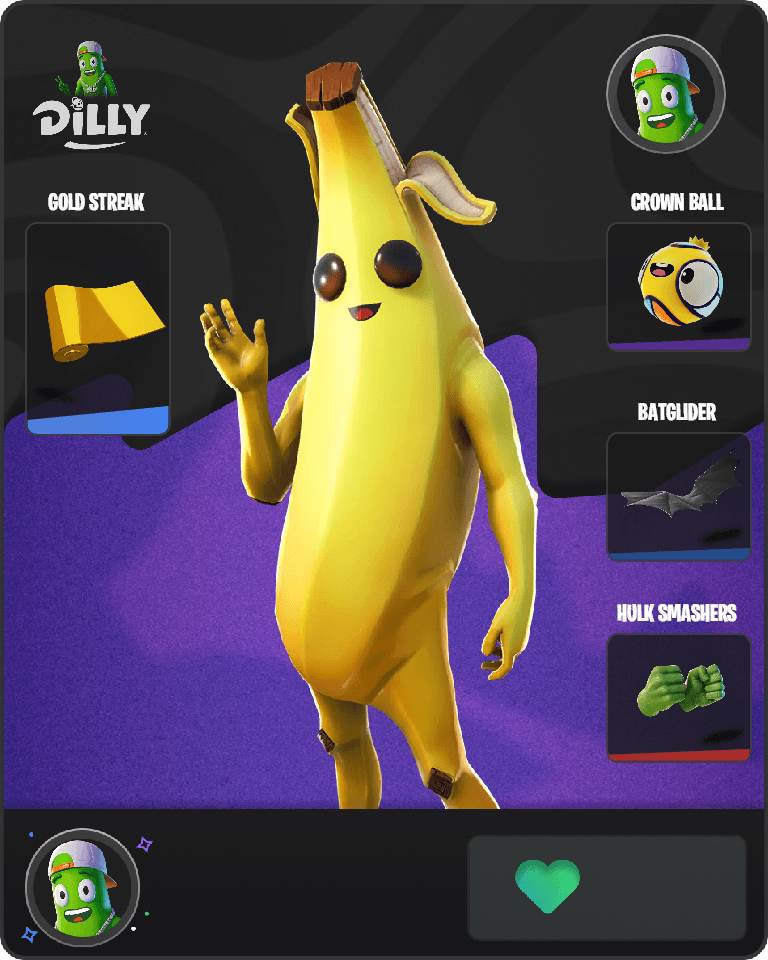 Peely Fortnite combo