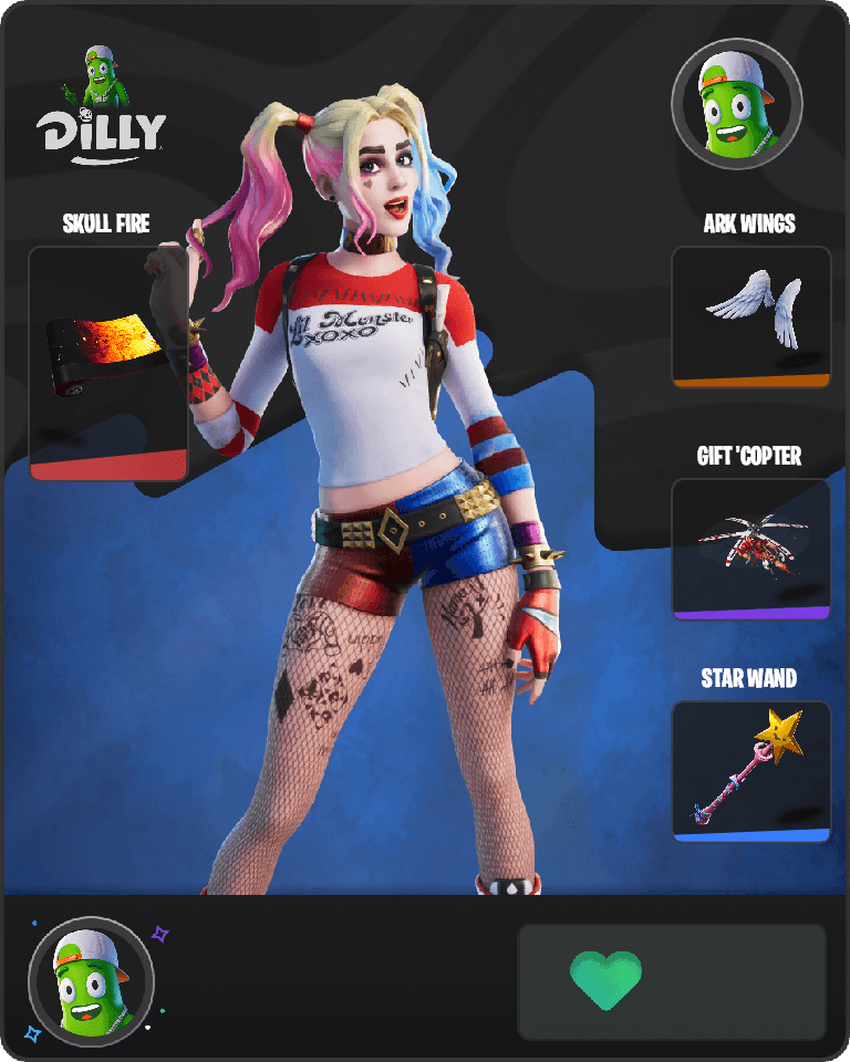 Harley Quinn Fortnite combo