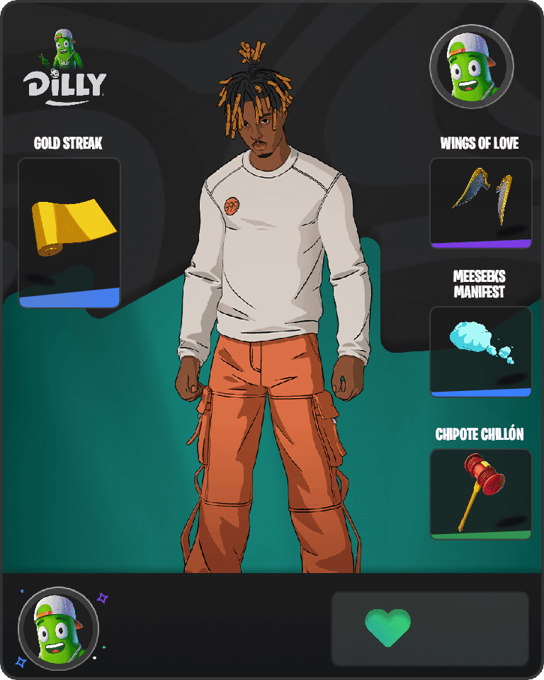 Slayer Juice WRLD Fortnite combo