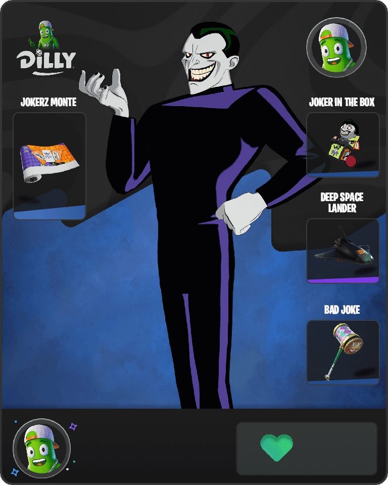 The Joker (Beyond) Fortnite combo