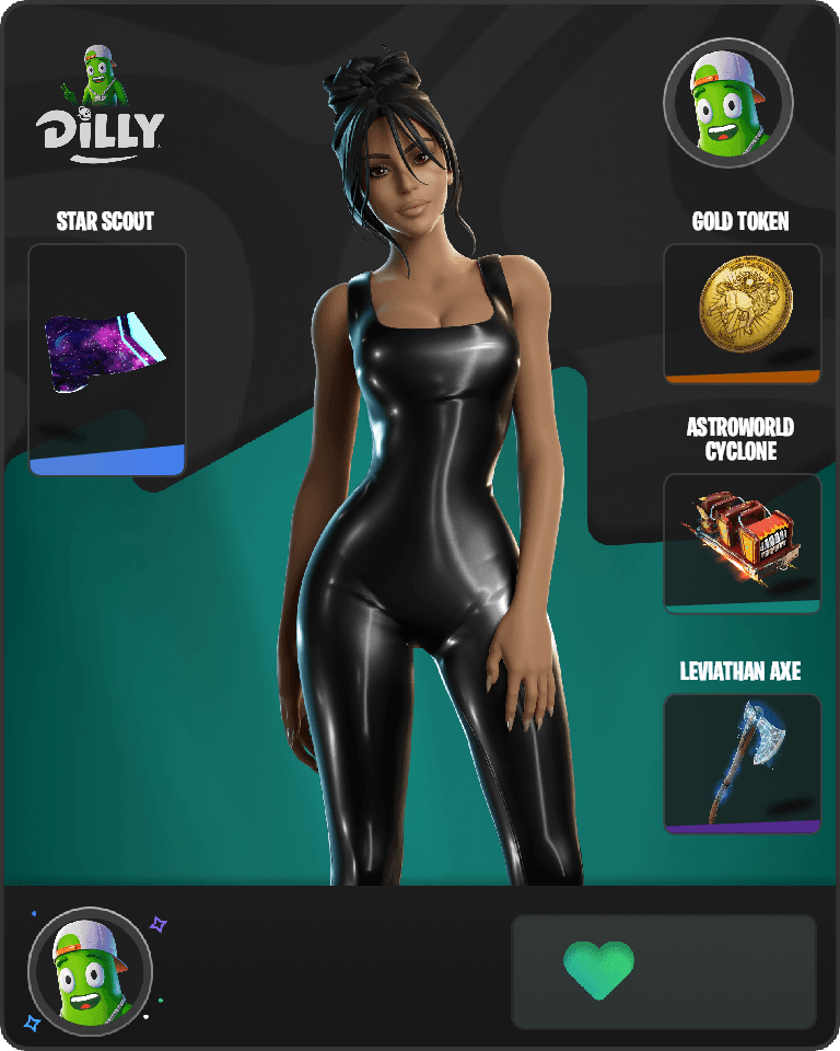 Iconic Kim Kardashian Fortnite combo