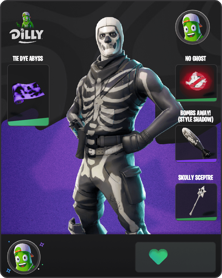 Skull Trooper Fortnite combo