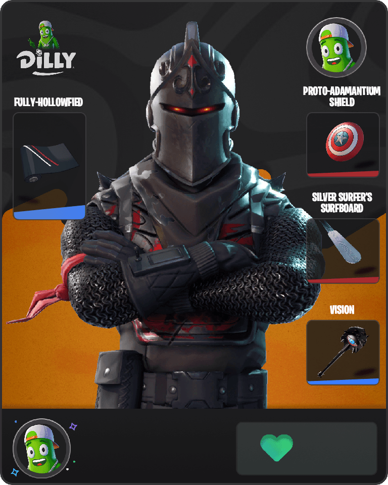 Black Knight Fortnite combo