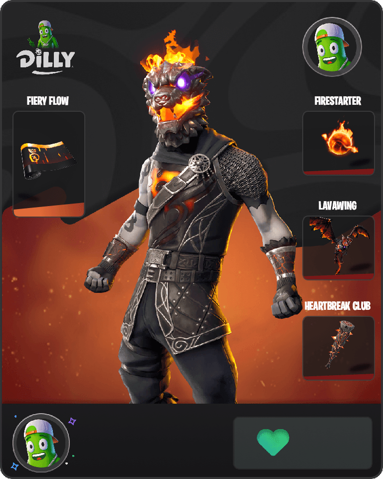 Molten Battle Hound Fortnite combo