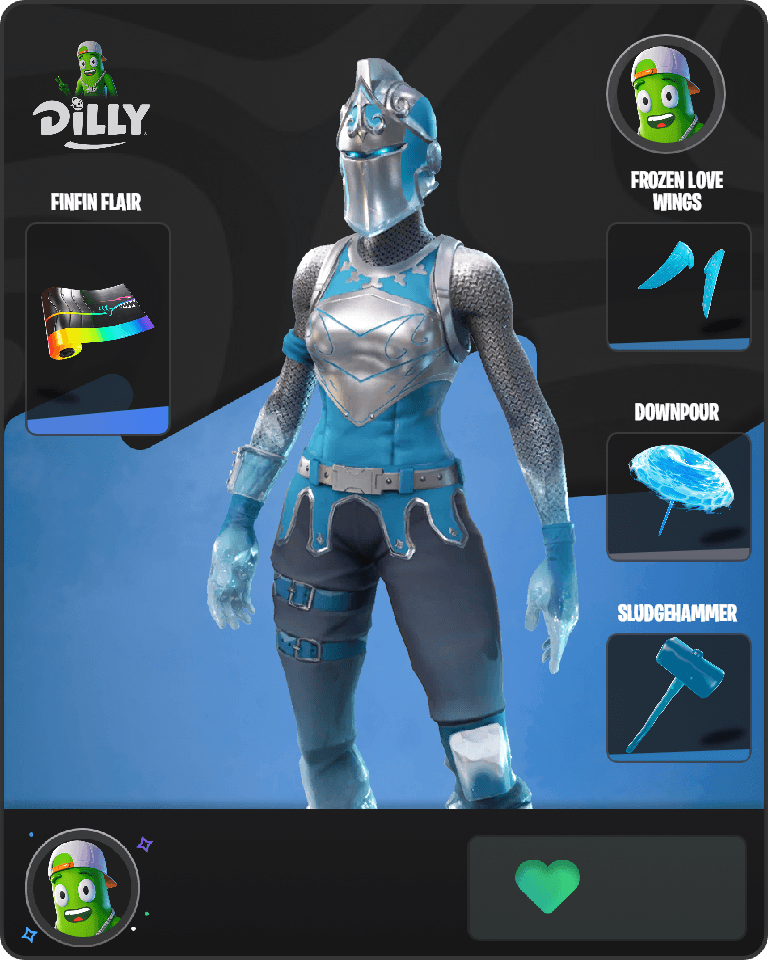 Frozen Red Knight Fortnite combo