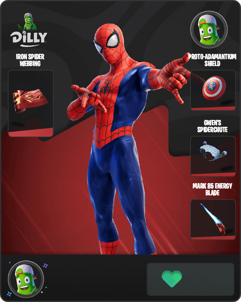 Spider-Man Fortnite combo